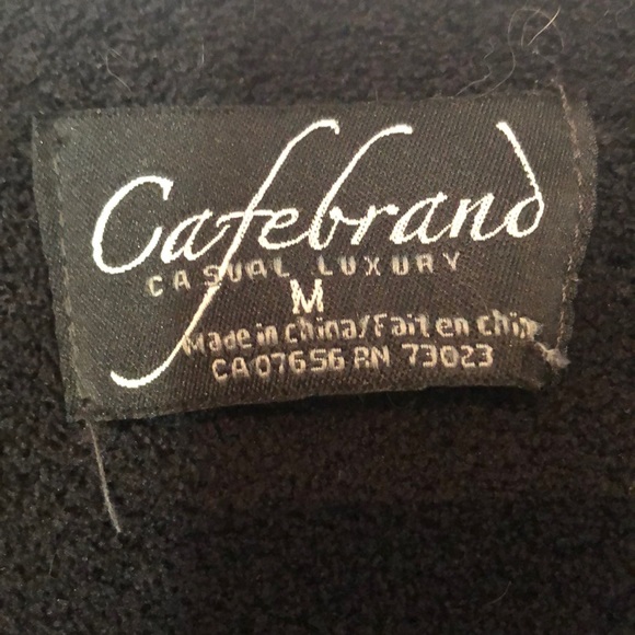 Black chenille like sweater - Picture 2 of 3